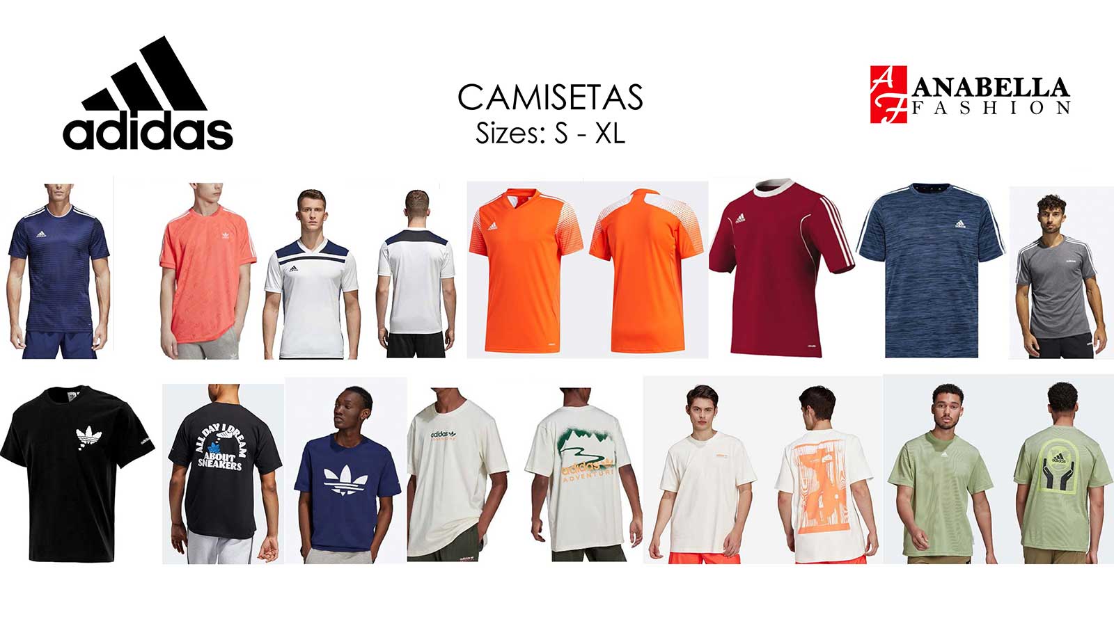 Camisetas adidas para hombre precio online