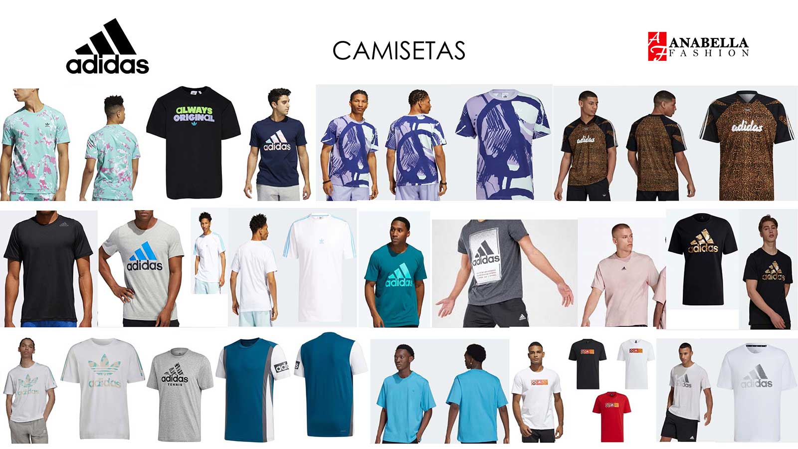 Camisetas para hombre adidas on sale